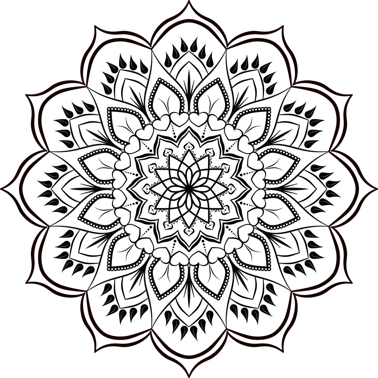 Art Therapy Coloring design photo