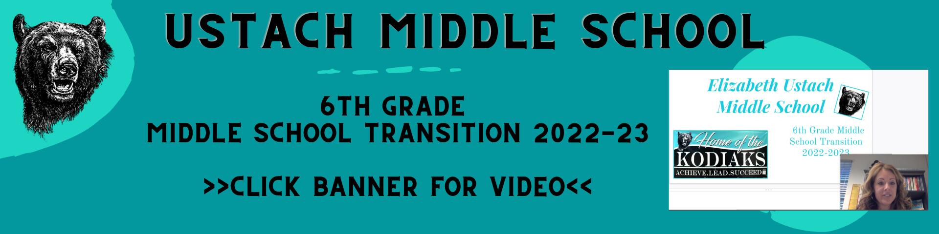 sixth grade middle school orientation video
